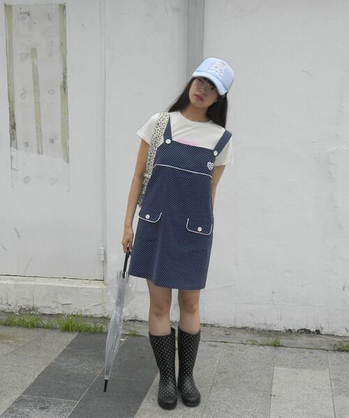 SHAKIRI(シャキリ)の「キリスカルパッチTシャツ(クリーム)(Tシャツ/カットソー・レディース・その他・FREE)」の3枚目の写真