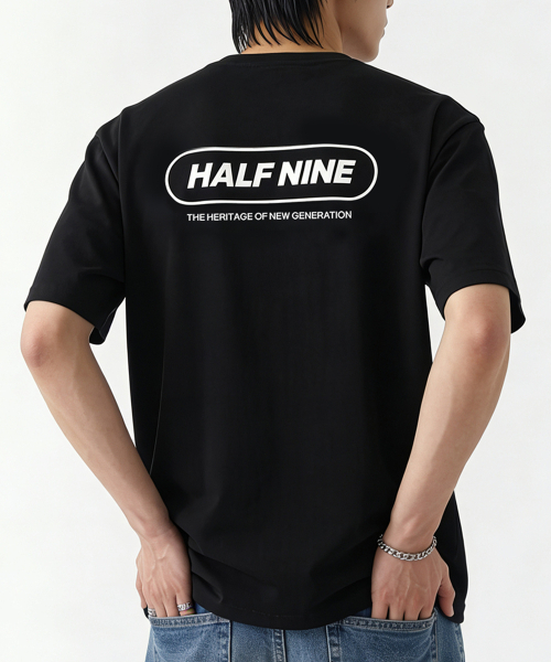 HALFNINE(ハーフナイン)の「ハーフスティックストリートグラフィック半袖Tシャツ I05BRD_HBX11333(Tシャツ/カットソー・メンズ・ホワイト/ブラック・SMALL/MEDIUM/LARGE/X-LARGE)」の7枚目の写真