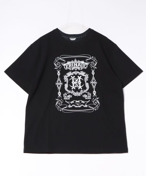 L.H.P(エルエイチピー)の「ERINAIE/エリナイエ/MOON SHORT SLEEVE TEE(Tシャツ/カットソー・レディース・ブラック・L)」の1枚目の写真