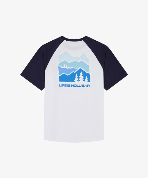 HOLUBAR(ホルバー)の「Raglan Graphic T Shirt Navy(Tシャツ/カットソー・メンズ・その他・SMALL/MEDIUM/LARGE/X-LARGE)」の2枚目の写真