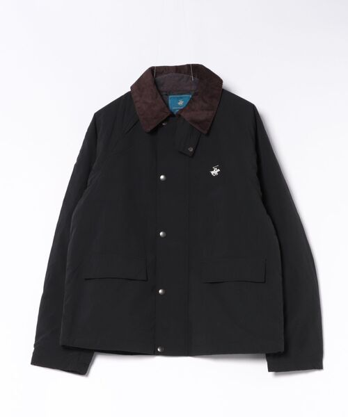 BEVERLY HILLS POLO CLUB（ビバリーヒルズポロクラブ）の「BEVERY HILLS P.C/ビバリーヒルズポロクラブ 中綿 BHPCｳｽﾅｶﾜﾀﾊﾝﾃｨﾝｸﾞｼﾞｬｹｯﾄ ジャケット 6422-3343（その他アウター・メンズ・ブラック/カーキ・LL/L/M）」の2枚目の写真