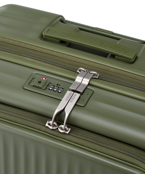 AMERICAN TOURISTER(アメリカンツーリスター)の「アメリカンツーリスター TRANTO スピナー68/25 エキスパンダー TSA BO カーキ(スーツケース/キャリーバッグ・メンズ・カーキ・M)」の11枚目の写真