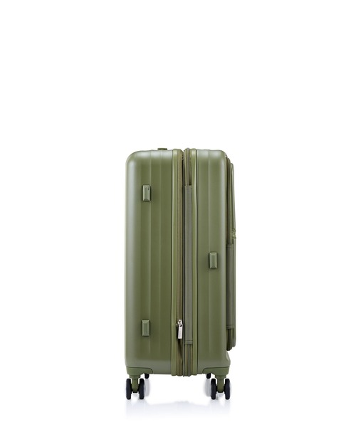 AMERICAN TOURISTER(アメリカンツーリスター)の「アメリカンツーリスター TRANTO スピナー68/25 エキスパンダー TSA BO カーキ(スーツケース/キャリーバッグ・メンズ・カーキ・M)」の6枚目の写真
