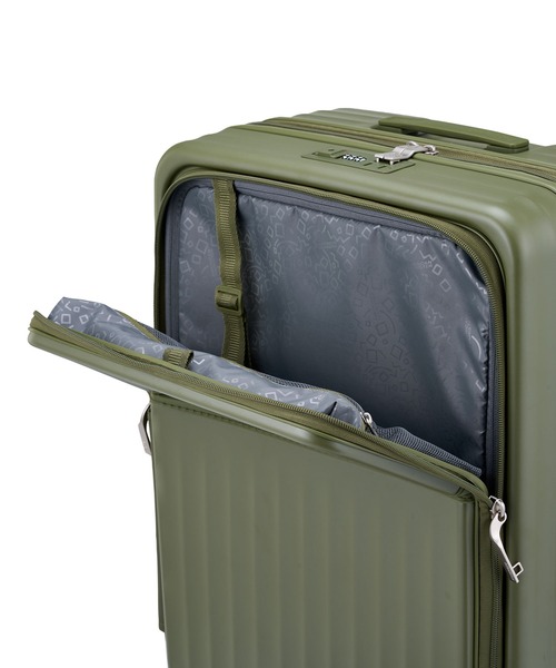 AMERICAN TOURISTER(アメリカンツーリスター)の「アメリカンツーリスター TRANTO スピナー68/25 エキスパンダー TSA BO カーキ(スーツケース/キャリーバッグ・メンズ・カーキ・M)」の10枚目の写真