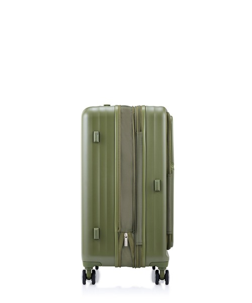 AMERICAN TOURISTER(アメリカンツーリスター)の「アメリカンツーリスター TRANTO スピナー68/25 エキスパンダー TSA BO カーキ(スーツケース/キャリーバッグ・メンズ・カーキ・M)」の7枚目の写真