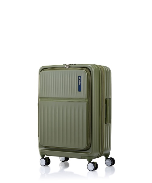AMERICAN TOURISTER(アメリカンツーリスター)の「アメリカンツーリスター TRANTO スピナー68/25 エキスパンダー TSA BO カーキ(スーツケース/キャリーバッグ・メンズ・カーキ・M)」の2枚目の写真