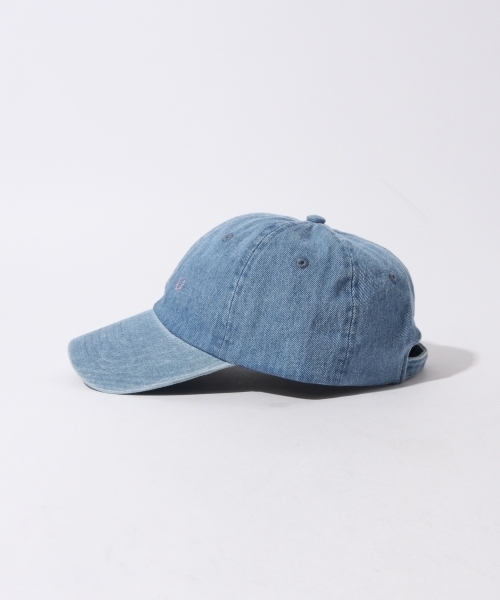 BEAMS T（ビームスティー）の「LABRAT / FUK U キャップ（キャップ・メンズ・インディゴブルー・ONE SIZE）」の4枚目の写真
