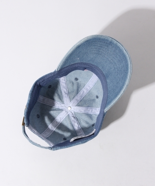 BEAMS T（ビームスティー）の「LABRAT / FUK U キャップ（キャップ・メンズ・インディゴブルー・ONE SIZE）」の5枚目の写真