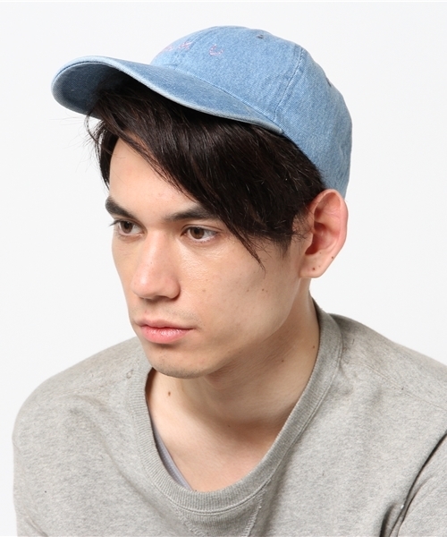 BEAMS T（ビームスティー）の「LABRAT / FUK U キャップ（キャップ・メンズ・インディゴブルー・ONE SIZE）」の8枚目の写真