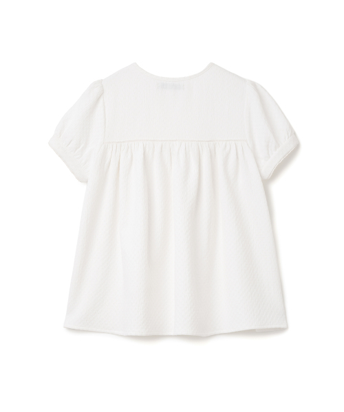 MILLO WOMEN（ミロウーマン）の「テクスチャーパフブラウス[ホワイト]（シャツ/ブラウス・レディース・その他・SMALL/MEDIUM）」の3枚目の写真