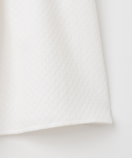 MILLO WOMEN（ミロウーマン）の「テクスチャーパフブラウス[ホワイト]（シャツ/ブラウス・レディース・その他・SMALL/MEDIUM）」の6枚目の写真