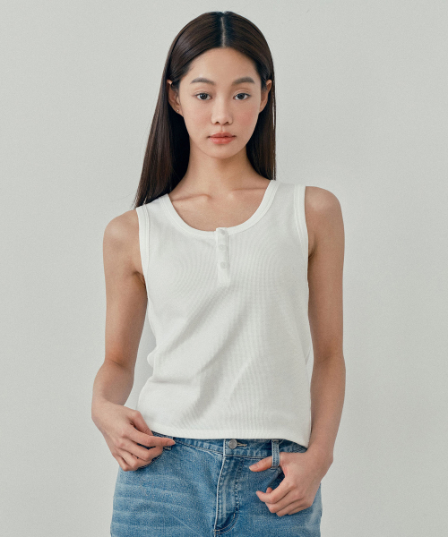 MIND BRIDGE WOMEN（マインドブリッジウーマン）の「[W]ワッフルヘンリーネックストライプトップ - 2カラー（Tシャツ/カットソー・レディース・ブラック/ホワイト・55/66）」の3枚目の写真