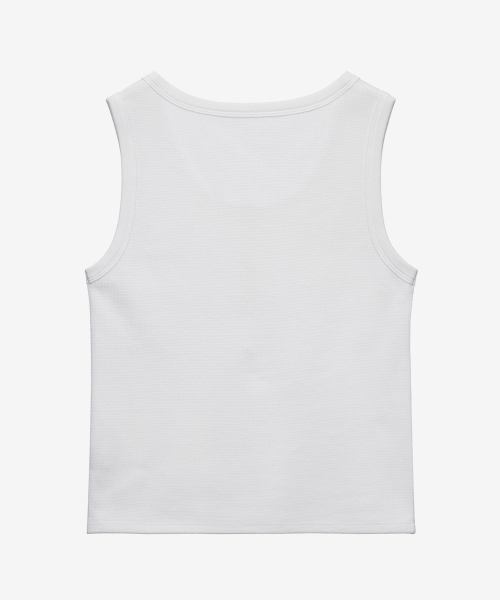 MIND BRIDGE WOMEN（マインドブリッジウーマン）の「[W]ワッフルヘンリーネックストライプトップ - 2カラー（Tシャツ/カットソー・レディース・ブラック/ホワイト・55/66）」の5枚目の写真