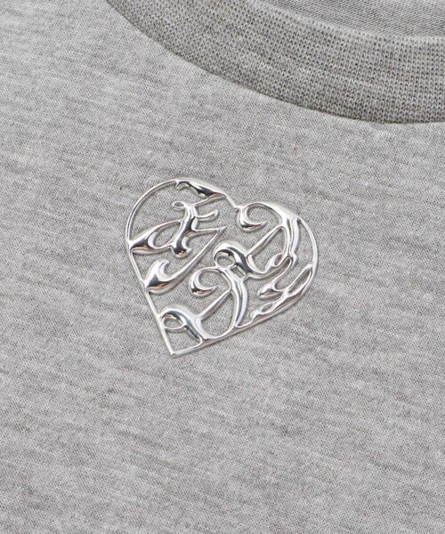 ZIDDY（ジディ）の「レースストールファスナーTシャツ(130~160cm)（Tシャツ/カットソー・キッズ・ブラック/グレー・130cm/140cm/FREE/150cm）」の18枚目の写真