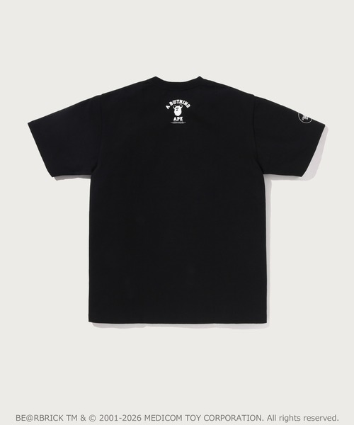 A BATHING APE(アベイシングエイプ)の「BAPE X MEDICOM TOY 30TH ANNIV. BAPE TEE(Tシャツ/カットソー・メンズ・ホワイト/ブラック・XX-LARGE/SMALL/X-LARGE/MEDIUM/LARGE)」の4枚目の写真