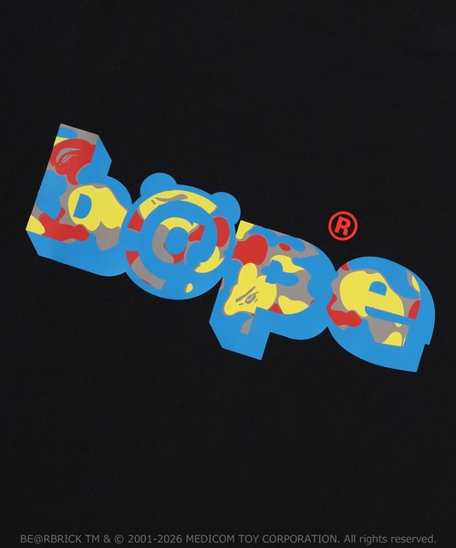 A BATHING APE(アベイシングエイプ)の「BAPE X MEDICOM TOY 30TH ANNIV. BAPE TEE(Tシャツ/カットソー・メンズ・ホワイト/ブラック・XX-LARGE/SMALL/X-LARGE/MEDIUM/LARGE)」の6枚目の写真