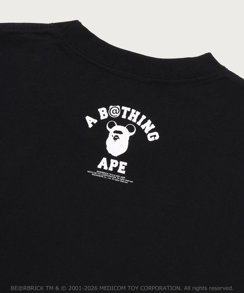 A BATHING APE(アベイシングエイプ)の「BAPE X MEDICOM TOY 30TH ANNIV. BAPE TEE(Tシャツ/カットソー・メンズ・ホワイト/ブラック・XX-LARGE/SMALL/X-LARGE/MEDIUM/LARGE)」の8枚目の写真