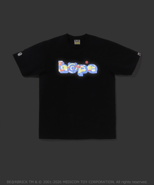 A BATHING APE(アベイシングエイプ)の「BAPE X MEDICOM TOY 30TH ANNIV. BAPE TEE(Tシャツ/カットソー・メンズ・ホワイト/ブラック・XX-LARGE/SMALL/X-LARGE/MEDIUM/LARGE)」の12枚目の写真