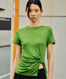 kiehtova（キエトヴァ）の「【kiehtova】KNOT LINE TOPS ノット ライン トップス（Tシャツ/カットソー）」