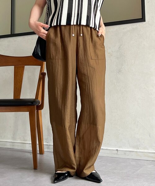 un dix cors（アンディコール）の「シアーパンツ（その他パンツ・レディース・ブラック/グレー/モカ・FREE）」の9枚目の写真