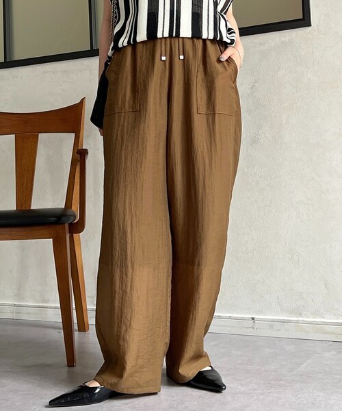 un dix cors（アンディコール）の「シアーパンツ（その他パンツ・レディース・ブラック/グレー/モカ・FREE）」の13枚目の写真