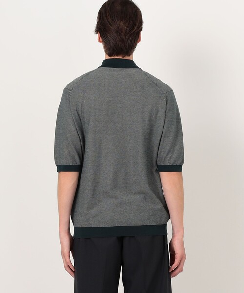 JOHN SMEDLEY(ジョンスメドレー)の「【別注】JOHN SMEDLEY 30Gハニカム編み ニットポロ ISIS(ニット/セーター・メンズ・ブラウン系その他/グリーン系その他/ブルー系その他・M/S/L)」の8枚目の写真