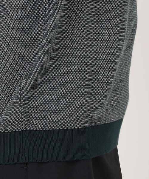JOHN SMEDLEY(ジョンスメドレー)の「【別注】JOHN SMEDLEY 30Gハニカム編み ニットポロ ISIS(ニット/セーター・メンズ・ブラウン系その他/グリーン系その他/ブルー系その他・M/S/L)」の11枚目の写真