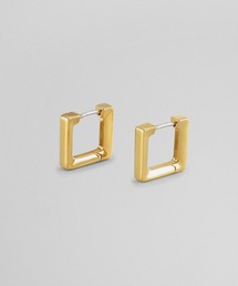 スクエア_キャッチレスピアス