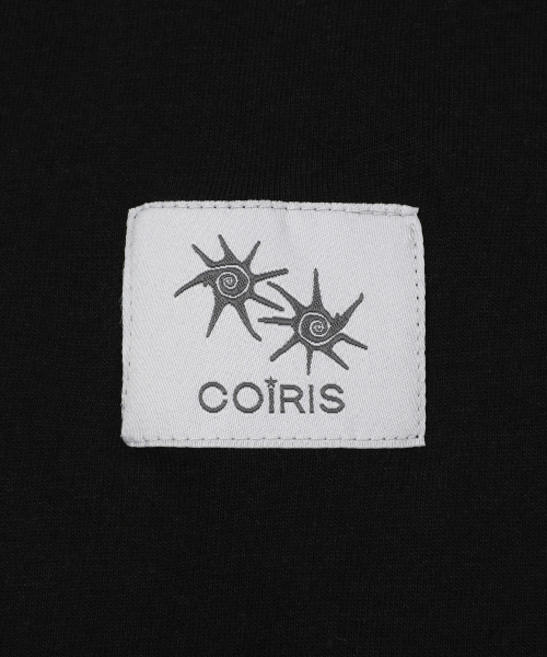COIRIS(コイリス)の「ロラ スモールロゴ ラウンドネック 配色 長袖Tシャツ (3カラー)(Tシャツ/カットソー・レディース・ブラック/ホワイト/ライトグレー・FREE)」の6枚目の写真