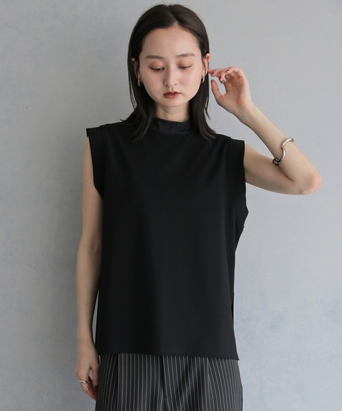 &g'aime(アンジェム)の「【&g'aime 】バックデザイントップス Back Design Top(Tシャツ/カットソー・レディース・ブラック/ホワイト・FREE)」の15枚目の写真