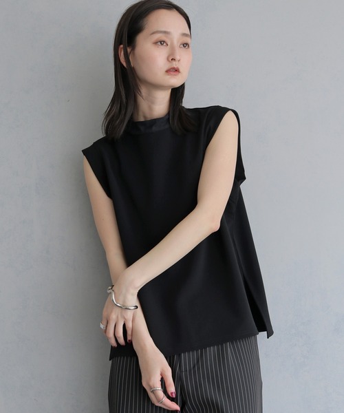 &g'aime(アンジェム)の「【&g'aime 】バックデザイントップス Back Design Top(Tシャツ/カットソー・レディース・ブラック/ホワイト・FREE)」の16枚目の写真