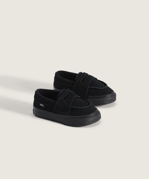 VANS（バンズ）の「トドラー ローファー 53 / Loafer 53 BLACK/BLACK VN000XXXBKA1（ローファー・キッズ・ブラック・4/6/8/10/9/3/5/7）」の2枚目の写真