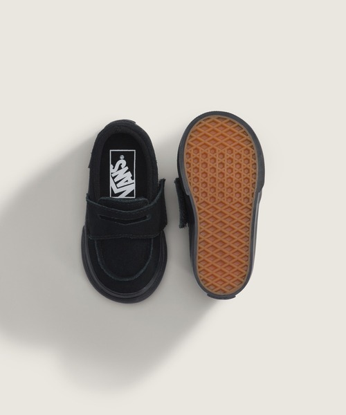 VANS（バンズ）の「トドラー ローファー 53 / Loafer 53 BLACK/BLACK VN000XXXBKA1（ローファー・キッズ・ブラック・4/6/8/10/9/3/5/7）」の3枚目の写真