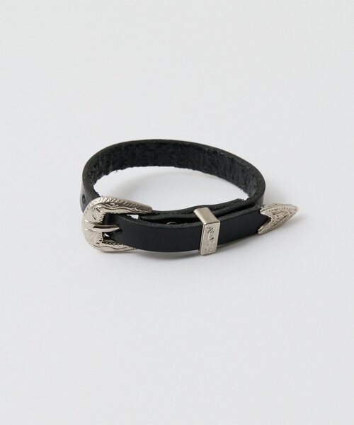 Whim Gazette(ウィムガゼット)の「【Hoaw.】レザーモチーフブレスレット(ブレスレット・レディース・ダークブラウン/ブラック・FREE)」の7枚目の写真