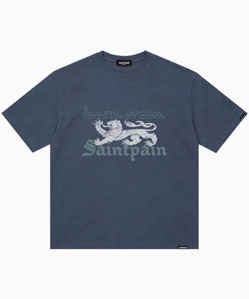 SAINTPAIN(セイントペイン)の「SPミディバルエンブレム半袖Tシャツネイビー(Tシャツ/カットソー・レディース・その他・MEDIUM/LARGE)」の1枚目の写真