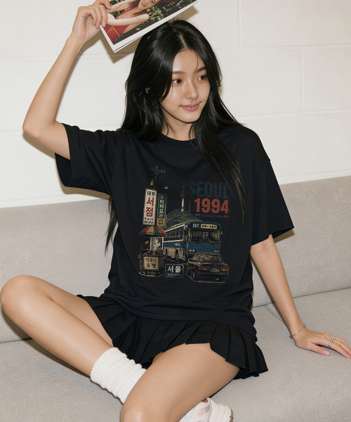 ARTISTWEAR（アーティストウェア）の「[ATW] 1994 半袖Tシャツ - 2カラー（Tシャツ/カットソー・レディース・ホワイト/ブラック・SMALL/MEDIUM/LARGE/X-LARGE/XX-LARGE/XXXX-LARGE）」の3枚目の写真