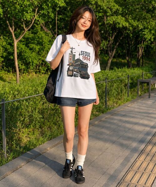 ARTISTWEAR（アーティストウェア）の「[ATW] 1994 半袖Tシャツ - 2カラー（Tシャツ/カットソー・レディース・ホワイト/ブラック・SMALL/MEDIUM/LARGE/X-LARGE/XX-LARGE/XXXX-LARGE）」の13枚目の写真