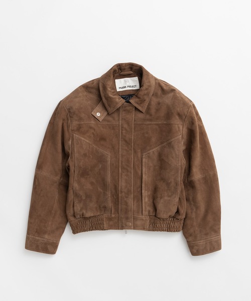 PRANK PROJECT(プランクプロジェクト)の「【2026Autumn Pre-Order】タックポケットハイネックスエードブルゾン / Tuck Pocket High-Neck Suede Blouson(ブルゾン・レディース・ブラウン・FREE)」の13枚目の写真
