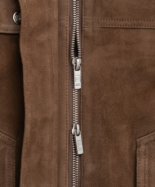 PRANK PROJECT(プランクプロジェクト)の「【2026Autumn Pre-Order】タックポケットハイネックスエードブルゾン / Tuck Pocket High-Neck Suede Blouson(ブルゾン・レディース・ブラウン・FREE)」の18枚目の写真