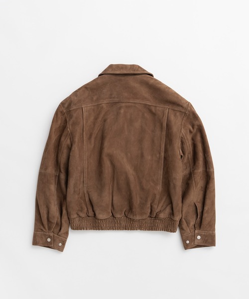 PRANK PROJECT(プランクプロジェクト)の「【2026Autumn Pre-Order】タックポケットハイネックスエードブルゾン / Tuck Pocket High-Neck Suede Blouson(ブルゾン・レディース・ブラウン・FREE)」の14枚目の写真
