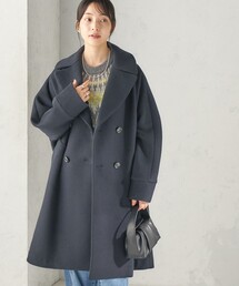 SHIPS for women｜シップス フォー ウィメンのピーコート（ブルー