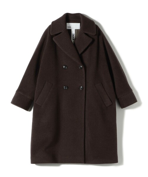 TICCA（ティッカ）の「【一部SHIPS別注】TICCA: テントコート 26AW（ピーコート・レディース・ネイビー/ブラウン/グレー・ONE SIZE）」の11枚目の写真