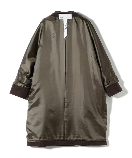 TICCA（ティッカ）の「【一部SHIPS別注】TICCA: テントコート 26AW（ピーコート・レディース・ネイビー/ブラウン/グレー・ONE SIZE）」の14枚目の写真