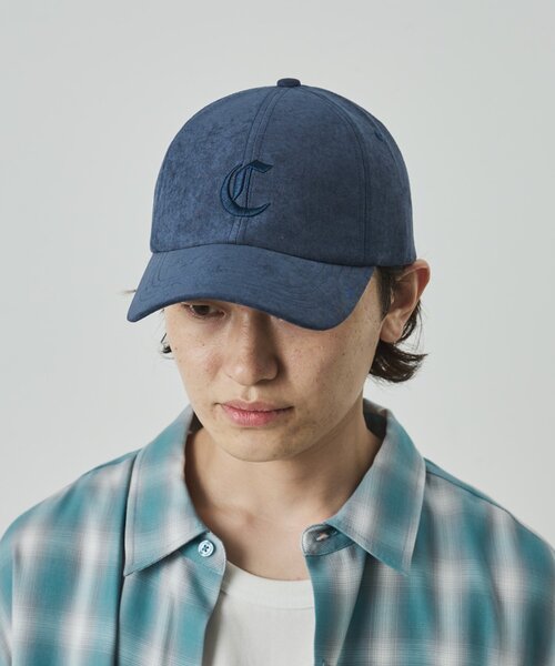 COLONY 2139(コロニートゥーワンスリーナイン)の「【UNISEX】スエードライク刺繍ロゴキャップ(キャップ・メンズ・ブラック/ネイビー/ベージュ・FREE)」の1枚目の写真