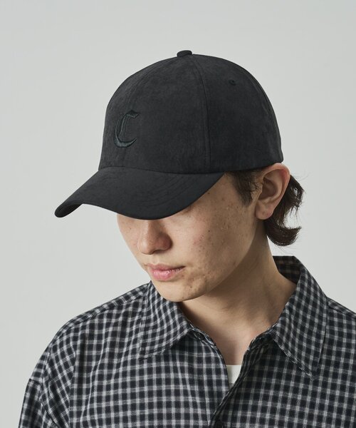 COLONY 2139(コロニートゥーワンスリーナイン)の「【UNISEX】スエードライク刺繍ロゴキャップ(キャップ・メンズ・ブラック/ネイビー/ベージュ・FREE)」の2枚目の写真