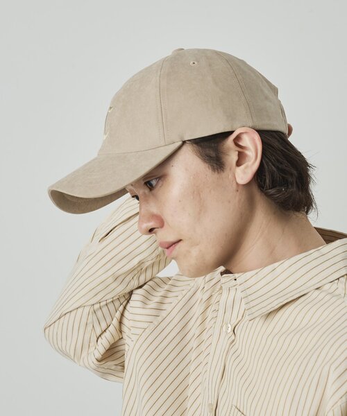 COLONY 2139(コロニートゥーワンスリーナイン)の「【UNISEX】スエードライク刺繍ロゴキャップ(キャップ・メンズ・ブラック/ネイビー/ベージュ・FREE)」の11枚目の写真