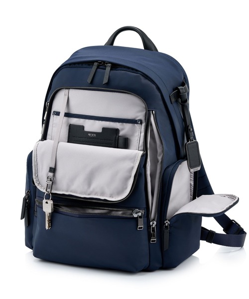 TUMI(トゥミ)の「【オンライン限定】VOYAGEUR 「セリーナ」バックパック(A4/PC15インチまで対応)(バックパック/リュック・レディース・ダークネイビー・FREE)」の3枚目の写真