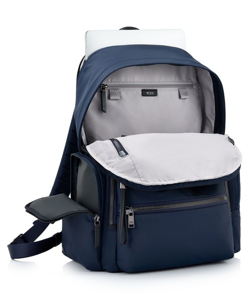 TUMI(トゥミ)の「【オンライン限定】VOYAGEUR 「セリーナ」バックパック(A4/PC15インチまで対応)(バックパック/リュック・レディース・ダークネイビー・FREE)」の4枚目の写真