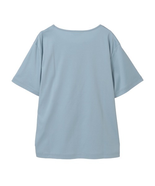 PINK HOUSE(ピンクハウス)の「Rabbit Marchモチーフプリントカットソー(Tシャツ/カットソー・レディース・ブラック/ピンク/レッド/ブルーグレー/キナリ・LARGE/MEDIUM)」の7枚目の写真