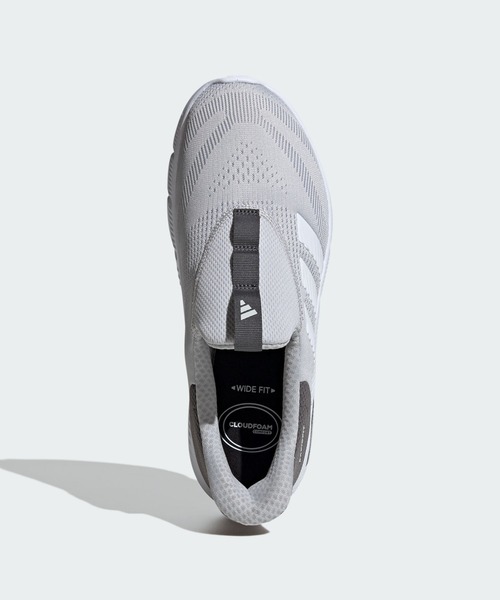 adidas（アディダス）の「CLOUDFOAM フレックス ラウンジ ラピッドフィット / CLOUDFOAM FLEX LOUNGE RAPIDFIT / アディダス adidas（スニーカー・メンズ・グレー・24.5cm/25.0cm/25.5cm/26.0cm/26.5cm/27.0cm/27.5cm/28.0cm/28.5cm/29.0cm）」の4枚目の写真